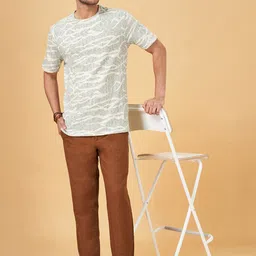 7 Alt by Pantaloons Abstract Printed Cotton T-shirt image 5