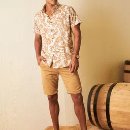 DENNISON Smart Block Printed Casual Shirt image 5