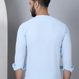 Indian Needle Men Classic Opaque Printed Casual Shirt image 5