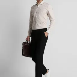 Peter England Slim Fit Printed Cotton Casual Shirt image 5