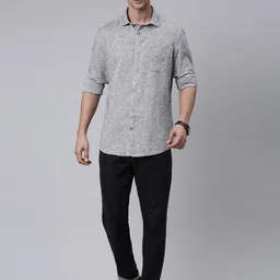 Chennis Classic Slim Fit Opaque Casual Shirt image 5