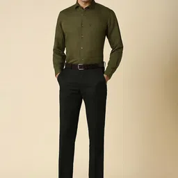 Allen Solly Spread Collar Slim Fit Opaque Formal Shirt image 5