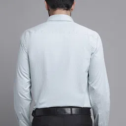 Cantabil Comfort Micro Ditsy Printed Cotton Formal Shirt image 2