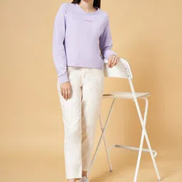 Honey by Pantaloons Typography Printed Cotton Sweatshirt image 5