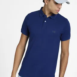 Jack & Jones Polo Collar Slim Fit Cotton T-shirt image 2