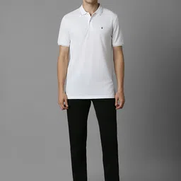 louis philippe sport Louis Philippe Jeans Men Polo Collar Slim Fit T-shirt image 5