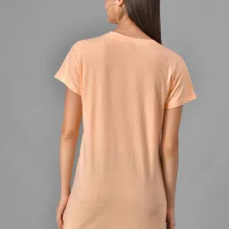 Christy World Pack Of 2 Graphic Printed Pure Cotton T-Shirt Nightdress image 5