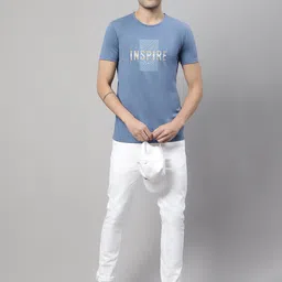 mack jonney VIMAL JONNEY Pack Of 2 Typography Printed Cotton T-shirt image 2