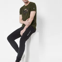 Pepe Jeans Men Olive Green Graphic Printed T-shirt image 5