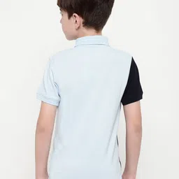 Octave Boys Colourblocked Mickey Mouse Printed Polo Collar T-shirt image 5