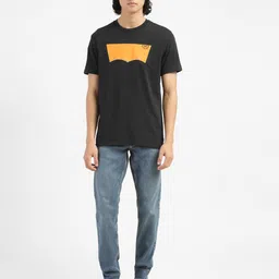 Levis Brand Logo Printed Pure Cotton T-shirt image 5