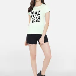 Fabflee Pack Of 3 Typography Printed Cotton T-shirt image 5