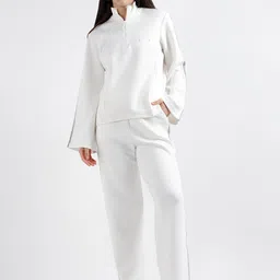 ELLE Mock Collar Pullover Sweatshirt image 3