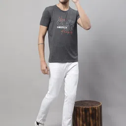 mack jonney VIMAL JONNEY Pack Of 2 Typography Printed Cotton T-shirt image 5