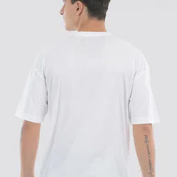 ONEWAY Unisex Solid Cotton Oversized T-Shirt image 3