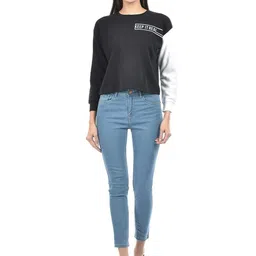 Numero Uno Colourblocked Long Sleeves Pullover image 2