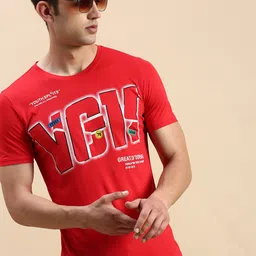 SHOWOFF Typography Printed Slim Fit T-shirt-picture-10