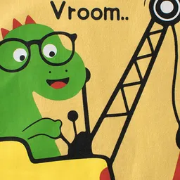 INCLUD Boys Graphic Printed Sleeveless Cotton T-shirt image 5