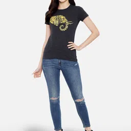 Fabflee Pack Of 3 Graphic Printed Cotton T-shirt image 3