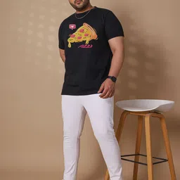 bigbanana Men Graphic Printed Bio Finish Round Neck T-shirt image 5