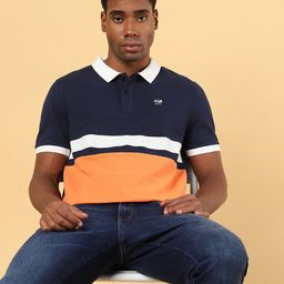 Wrangler Colorblocked Polo Collar Cotton T-shirt-picture-11