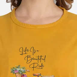 CHOZI Pack Of 2 Graphic Printed Cotton T-shirt image 2