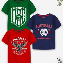 YK X Trampoline Boys 3 Printed Applique T-shirt-picture-37
