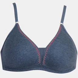 Dazzle Women Navy Blue Bra image 1