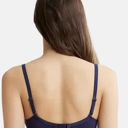 Jockey Wirefree Padded Cotton Medium Coverage Multiway Styling Tshirt Bra-FE23 image 4