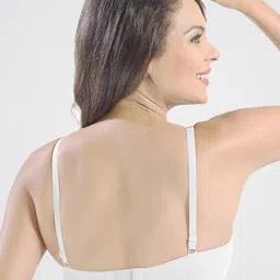 Sonari White Non Padded Seamless T-Shirt Bra image 4