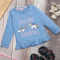 V-Mart Kids Typography Printed Cotton T-shirt-picture-42