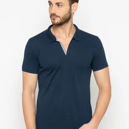 Status Quo Men Grey Polo Collar T-shirt image 1