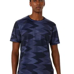 ASICS Seasonal All Over Print SS Round Neck T-Shirt-picture-14