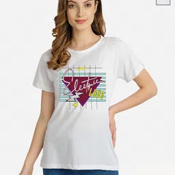 CHOZI Pack Of 2 Graphic Printed Cotton T-shirts-picture-12