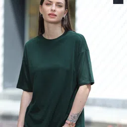 TITTLI Pack Of 2 Oversized Longline Pure Cotton T-shirts-image-95