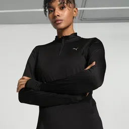 Puma RUN FAVORITE Long Sleeves Half Zipper Pullover Sweatshirt-image-10