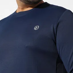 Instafab Plus Size Long Sleeves Flex Activewear T-shirt image 2