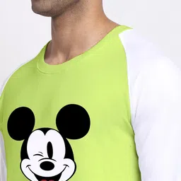 Friskers Men Lime Green Printed Sweatshirt image 3