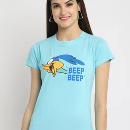 Fabflee Pack Of 3 Typography Printed Cotton T-shirts image 2