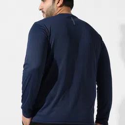 Instafab Plus Size Long Sleeves Flex Activewear T-shirt image 3