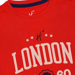 H By Hamleys Girls Cotton Typography Printed T-shirt image 3