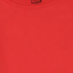 Marvel by Wear Your Mind Boys Red Typography Printed T-shirt image 3