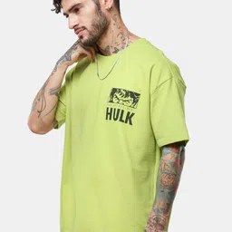 The Souled Store Hulk The Incredible Oversized T-Shirts image 5