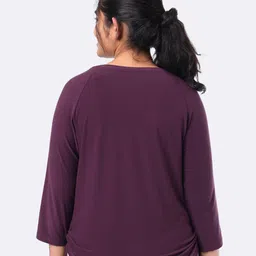 Blissclub Breezy Ruched Breezeflo Sweat- Wicking Sports Top image 5