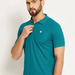 OGEN Regular Fit Short Sleeves Cotton Polo Collar T-shirt image 4
