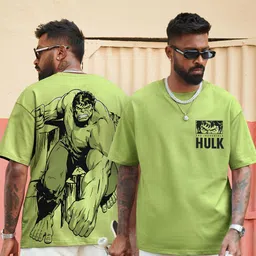 The Souled Store Hulk The Incredible Oversized T-Shirts-picture-10