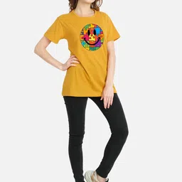 CHOZI Pack Of 2 Graphic Printed Cotton T-shirts image 4