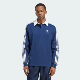 adidas originals Adicolor Rugby Polo Shirt image 1