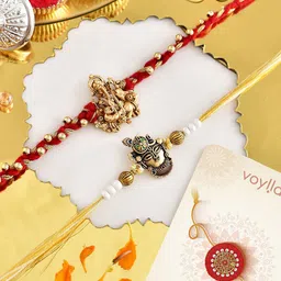 Voylla Set Of 2 Divine Motifs Embellished Rakhis-picture-31