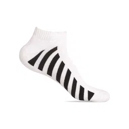 MUTAQINOTI Men Pack Of 3 Black & Grey Ankle Length Socks image 4